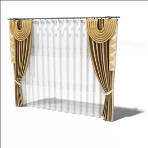 دانلود آبجکت تری‌دی‌مکس پرده مدل Curtain-42