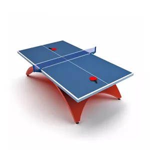 دانلود آبجکت تری‌دی‌مکس میز پینگ پونگ مدل Pingpong-table-5