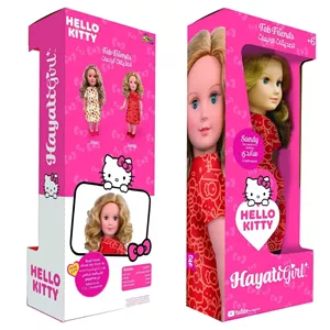 عروسک  Hayati Girl مدل Hello Kitty Sandy کد TP101492
