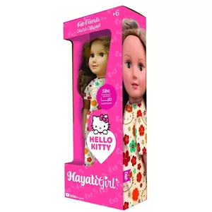 عروسک ۴۵ سانتی‌متری Hayati Girl مدل Hello Kitty Siba