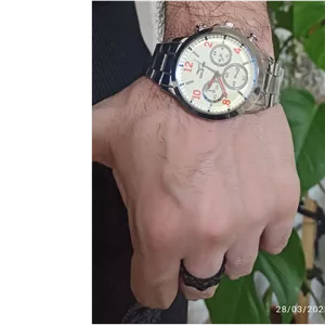 ساعت ایگل تایم نقره ای