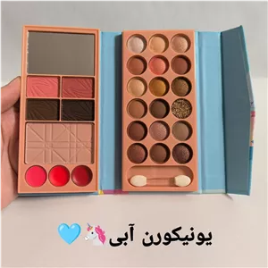 پالت سایه کیفی همه کاره لیدی طرح یونیکورن دخترانه LADY