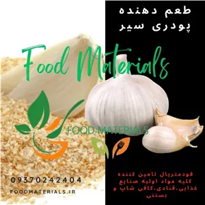پودر طعم دهنده سیر