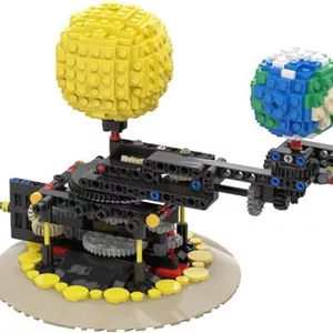 لگو منظومه شمسی کره زمین و خورشید چرخشی مدل TEVHNIC کد 24477