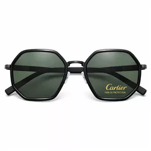 عينک آفتابی مردانه فرانسوی کارتير Cartier استاندارد مدل B12 سبز