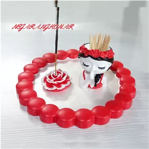 ست دکوری سنگی جاخلالی و جاعودی 
