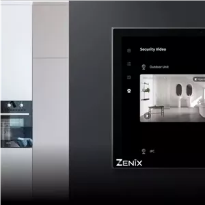 تاچ پنل 10 اینچ اینترکام اندروید با هاب مرکزی زیگبی زنیکس