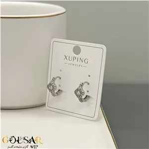 گوشواره ونکلیف نگینی ژوپینگ | کد 431