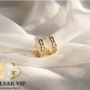 گوشواره کارتیر کلاسیک ژوپینگ | کد 358