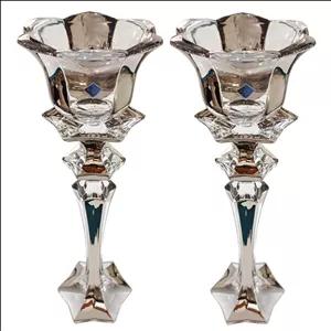 شمعدان بوهمیا مدل تورنادو پلاتین 2023 مجموعه دو عددی کن مدل 406849