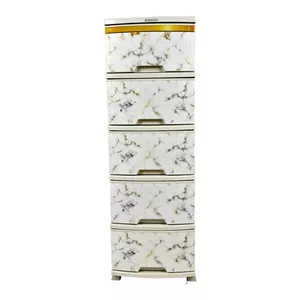 فایل کشویی رزگلد مدل 5 کشو A4 مرمر R698 کن مدل 407105