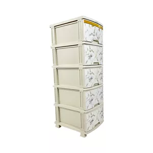 فایل کشویی رزگلد مدل 5 کشو XL مرمر R618 کن مدل 407108