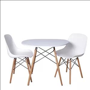 میز و صندلی ناهار خوری 2 نفره مدل مایا فایبر کد MF888 کن مدل 401808