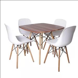 میز و صندلی ناهارخوری چهارنفره مدل مایا gm09 کن مدل 401841