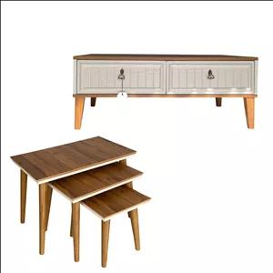 میز پذیرایی سونوروس مدل مینیمال مجموعه 4 عددی کن مدل 400867