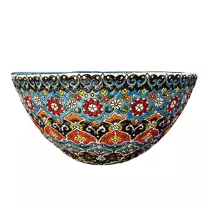کاسه روشویی مدل سنتی میناکاری کن مدل 405736