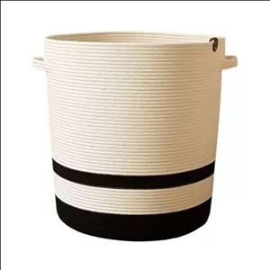 سبد رخت چرک مدل دو رنگ کن مدل 405236