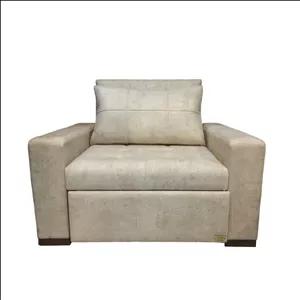 مبل تختخواب شو 1 نفره اورنگ مدل ریلی دسته مکعبی کن مدل 403798