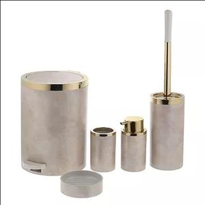 ست سرویس بهداشتی 5 پارچه هارمونی مدل روشا کد B-G کن مدل 407463