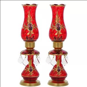 شمعدان مدل لاله شاه عباسی کد 1 بسته 2 عددی کن مدل 405422