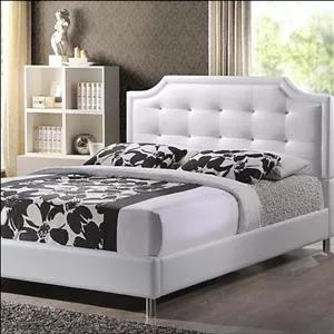 تخت خواب مدل ملیتا دو نفره سایز 180×200 سانتی متر کن مدل 401118