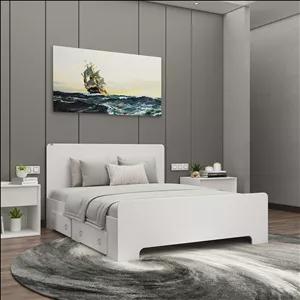 تخت خواب دونفره اعیان مدل FH792 سایز 160x200 سانتی متر کن مدل 401058