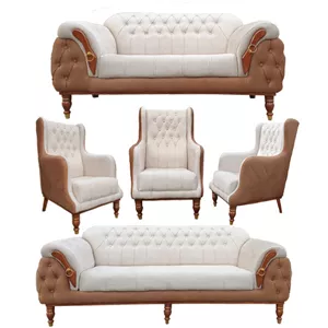 مبل راحتی هفت نفره مدل پاریس کن مدل 400479