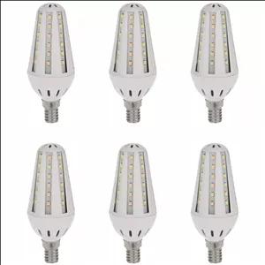 لامپ شمعی 7 وات رهنما مدل سه حالته طرح بلالی پایه E14 بسته 6 عددی کن مدل 406229