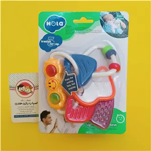 جغجغه و دندان‌گیر موزیکال هولا  Hola (کد 1006)
