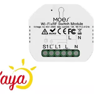 رله هوشمند سه پل Zigbee 10A MS-104CZR Moes