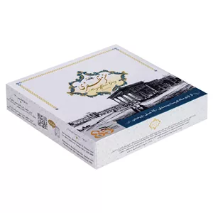 گز مظفری آردی بیدمشکی ۴۰ درصد پسته ۴۵۰ گرمی گل ریز