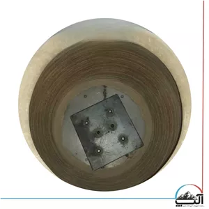 تنور گلی رستورانی استیل چهار نان 80*80 چرخ دار سنگین