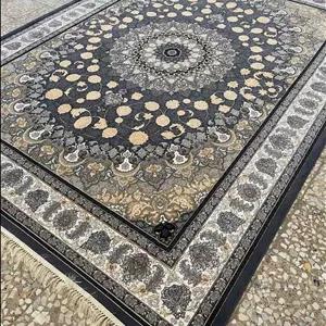 فرش ماشینی طلاکوب هفتصد شانه اسپادانا دلفینی