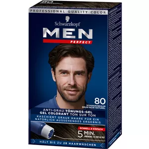 کیت رنگ موی مردانه من پرفکت Men Perfect شماره 80 رنگ مشکی قهوه ای
