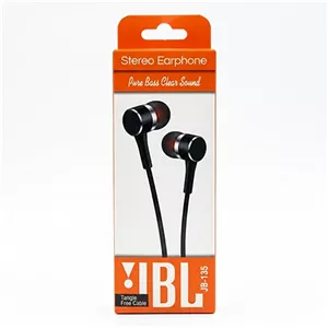 هندزفری سیم دار جی‌بی‌ال مدل JBL JB-135کیفیت صدای Pure Bass