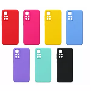 قاب سیلیکونی Redmi Note 11کاور محافظ نرم ردمی نوت 11 با رنگ‌بندی متنوع