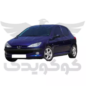 مجموعه سپر جلو 206 آبی متالیک