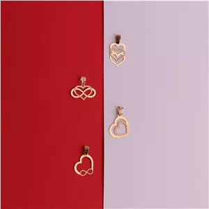 پلاک قلب های در هم تنیده