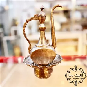 آفتابه لگن مسی دستساز - ارتفاع ۲۷ - سنگین و وزن دار