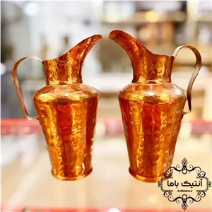 پارچ مسی دستساز - ارتفاع ۱۹ ۵