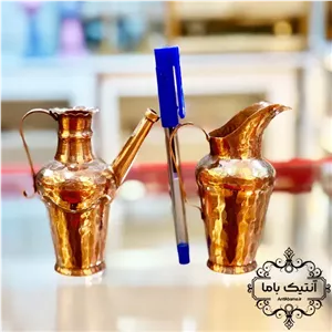 آفتابه پارچ مسی دستساز - سایز کمیاب و فسقلی