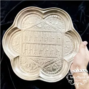 دیوارکوب ورشو قلم دست - قطر ۳۴ سانت - پهلوی