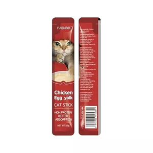 بستنی گربه فنبی با طعم مرغ و تخم مرغ ـ Faenbei Care Cream Treat