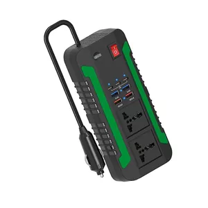 اینورتر گرین لاین، Green Lion Spark 300، GNSPI300WAT، اینورتر برق خودرو 300 وات، مبدل برق خودرو 220 ولت، اینورتر ماشین گرین لاین، اینورتر فندکی خودرو