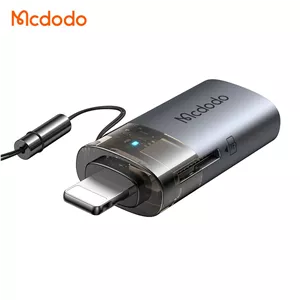 OTG تبدیل USB -A و میکرو SD به لایتنینگ مک دودو OT-7850 MCDODO با گارانتی