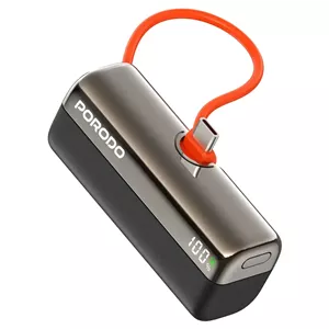 پاوربانک 5000 میلی آمپر پرودو مدل PDBFCH089BK PORODO با گارانتی