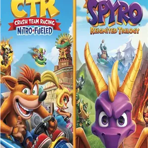 اکانت بازی Crash™ Team Racing Nitro-FueledSpyro™ Game Bundle