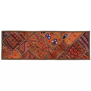رومیزی مستطیل باریک سوزن دوزی گلابتون کد ZARIRAN2