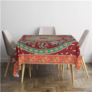 رومیزی رومیزی باز طرح مربع مدل سنتی مدرن کد 11091