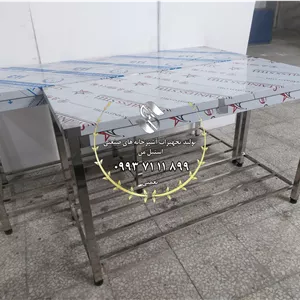 میز کار استیل 100 سانتی